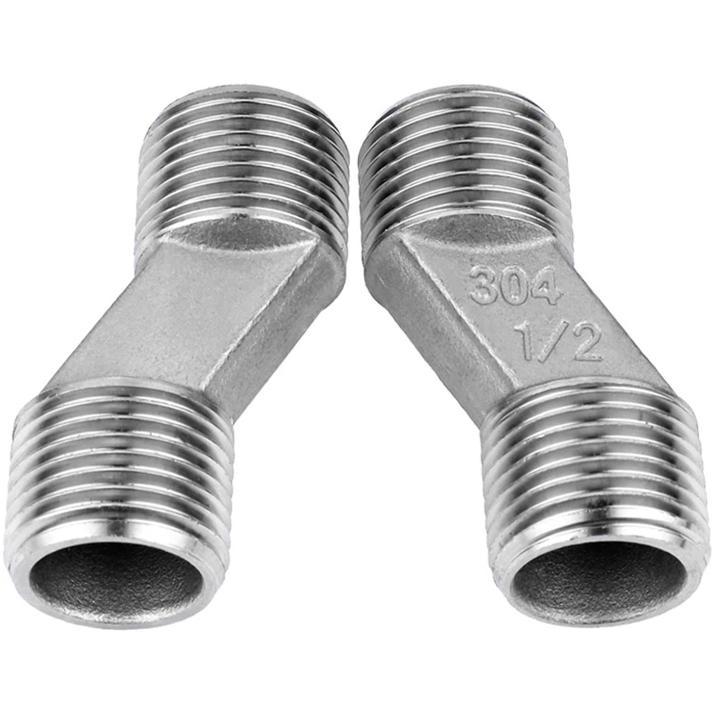 Joint fileté excentrique à double extrémité