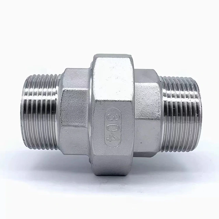 Union à double filetage mâle pour plomberie