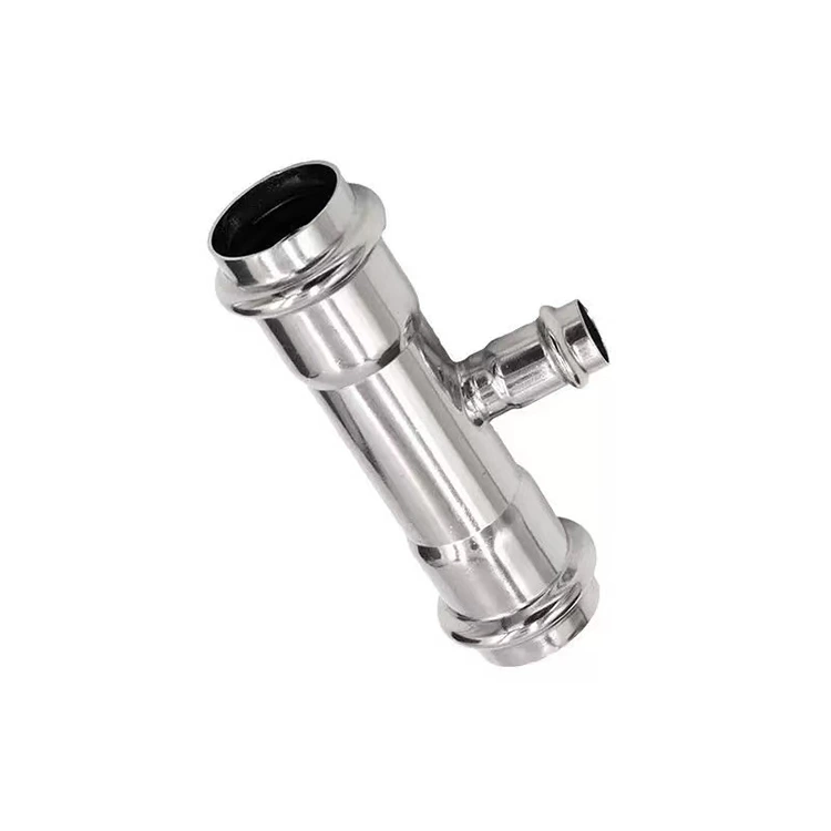 Té réducteur à double pression