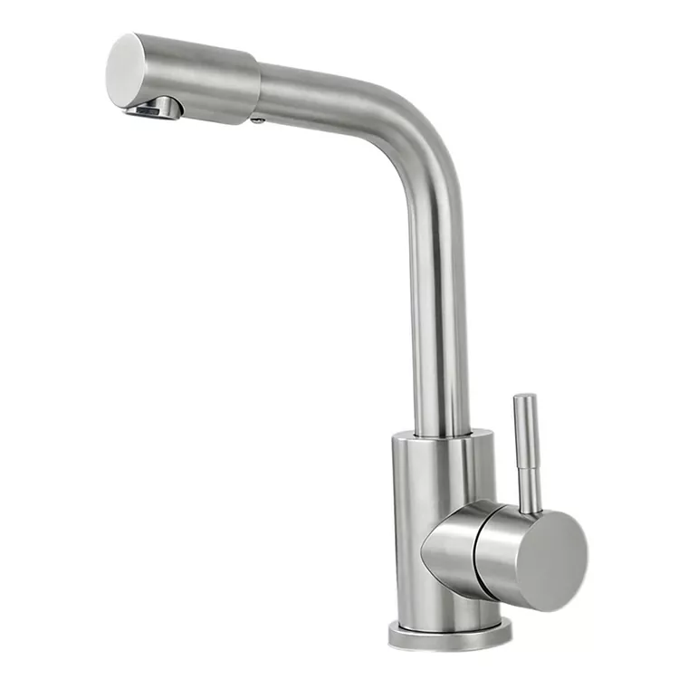 Robinet de lavabo chaud et froid rotatif à 360 ° à double fonction