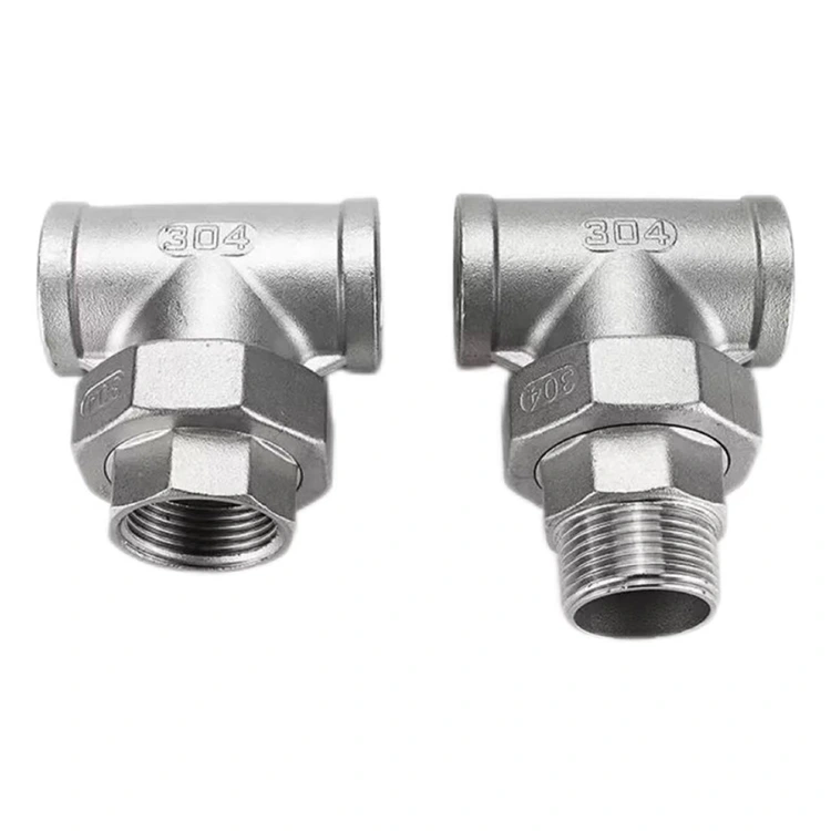 Té Union fileté femelle