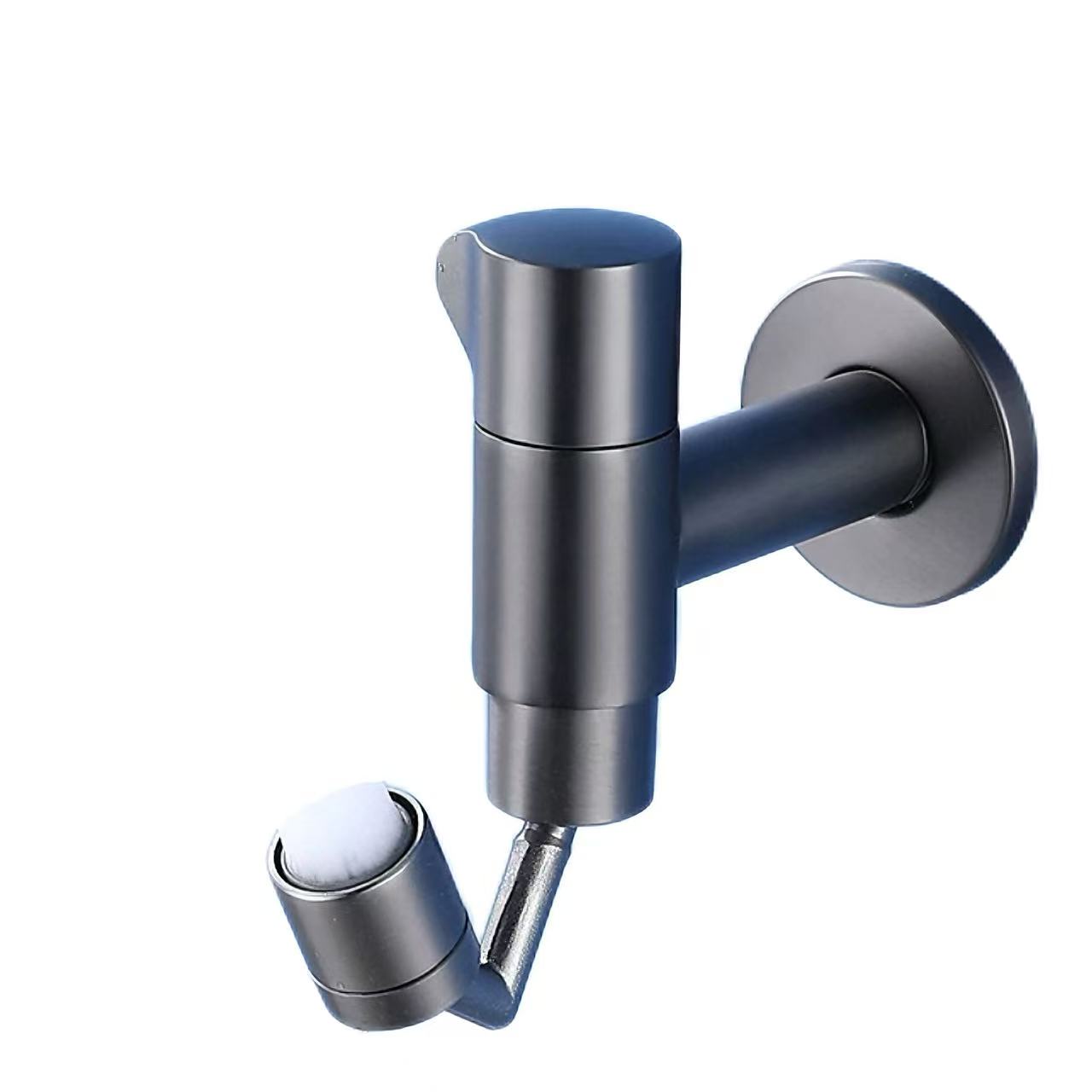Robinet d'évier universel gris pistolet