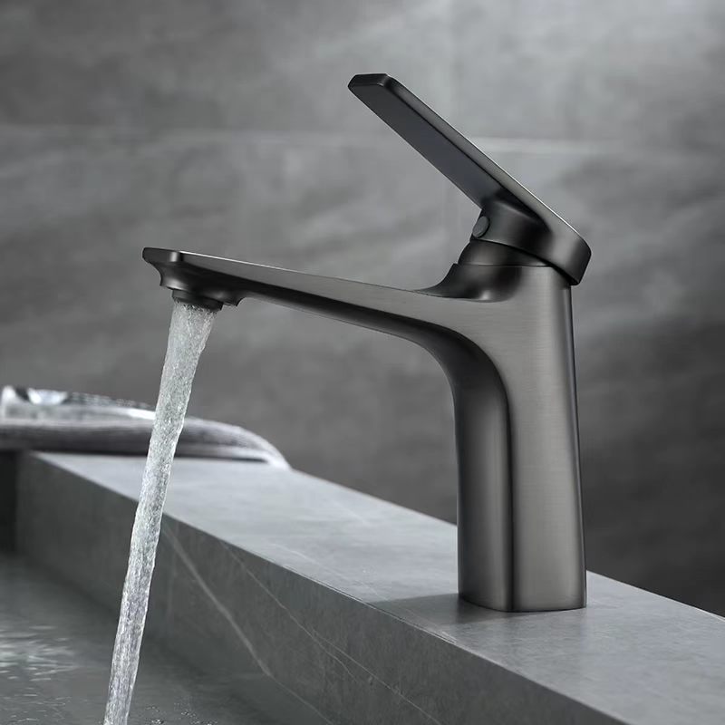Matte Black Long-Handle Minimalist Dragon faucet
