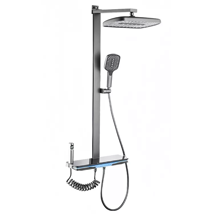Ensemble de douche multifonctionnel avec support de pistolet pulvérisateur Ensemble de douche multifonctionnel avec support de pistolet pulvérisateur