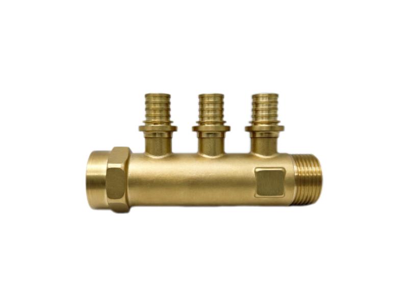 Collecteur monobloc en laiton