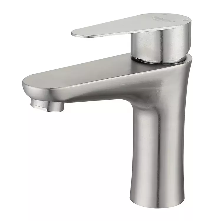 Mitigeur de lavabo à taille fine (chaud et froid)
