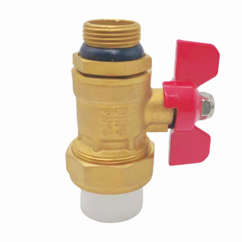 Robinet à tournant sphérique vertical PPR25 avec filetage mâle