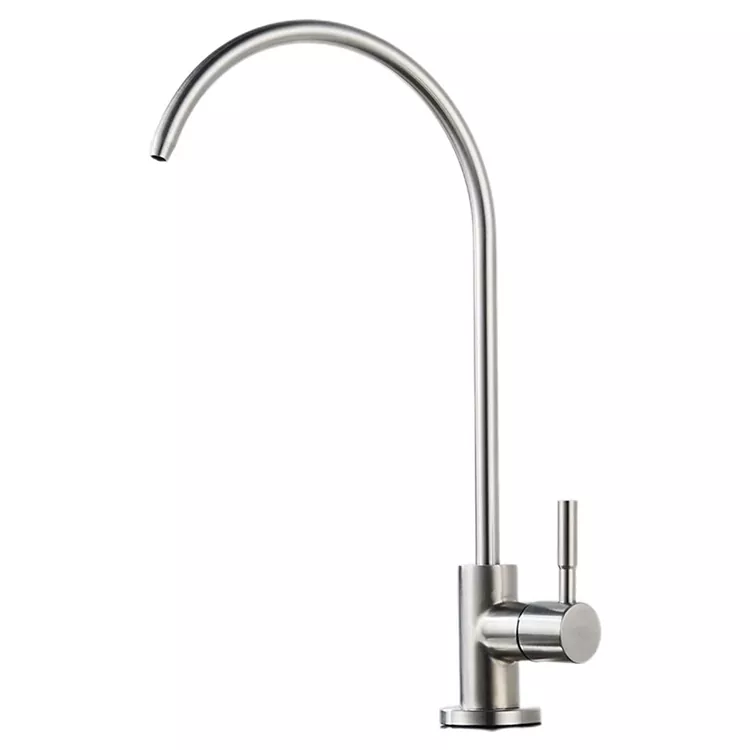 Purificateur d'eau avec robinet d'eau fine, robinet de cuisine à eau froide unique